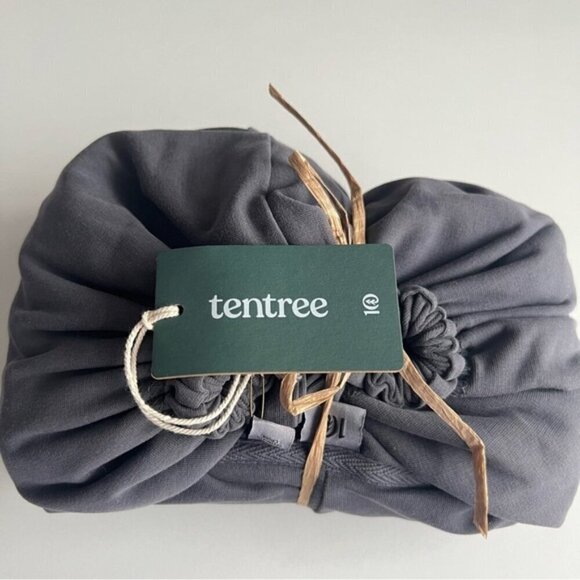 TenTree - Women's French Terry Hoodie Dress - Periscope Grey. Size: XS. NWT - Picture 2 of 13